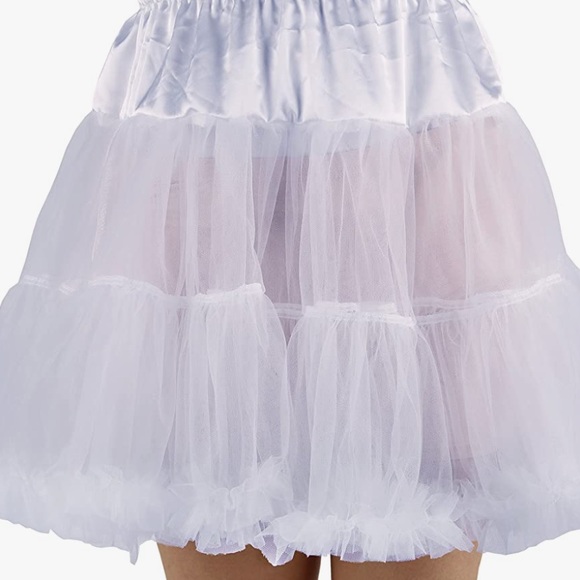 💰NWT Layered Puffy Skirt Mini Tutu Skirt Short Petticoat - Picture 2 of 5